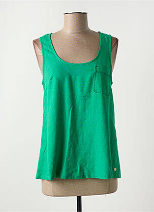 Débardeur vert ÉTYMOLOGIE pour femme