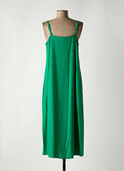 Robe mi-longue vert SIGNE NATURE pour femme seconde vue