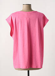 T-shirt rose C'EST BEAU LA VIE pour femme seconde vue
