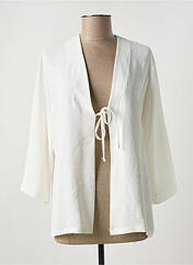 Veste casual blanc AZAY pour femme seconde vue