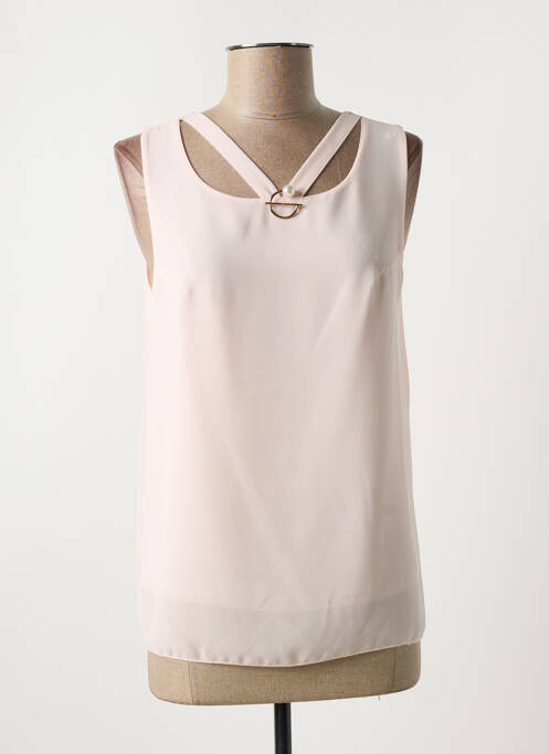 Blouse rose COULEURS DU TEMPS pour femme