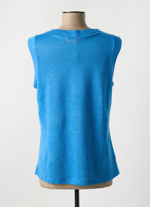 Débardeur bleu MALOKA pour femme