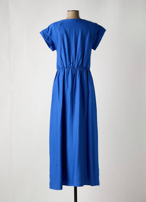 Robe longue bleu C'EST BEAU LA VIE pour femme