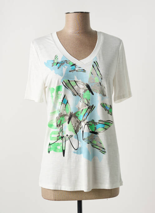 T-shirt blanc BARBARA LEBEK pour femme