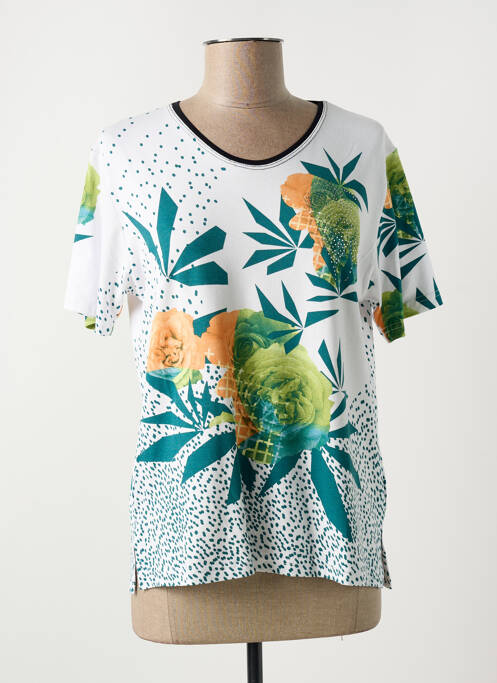 T-shirt blanc HC MHC pour femme