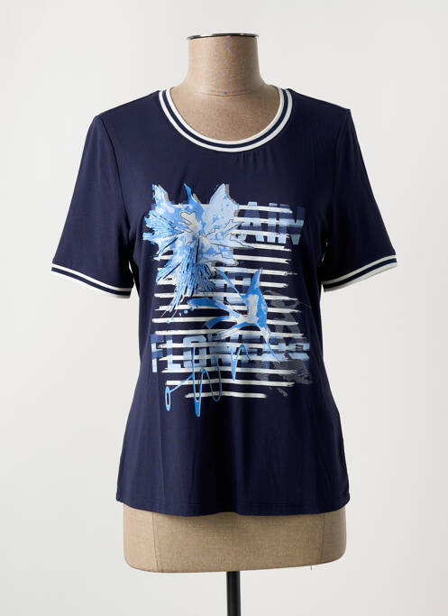 T-shirt bleu BARBARA LEBEK pour femme