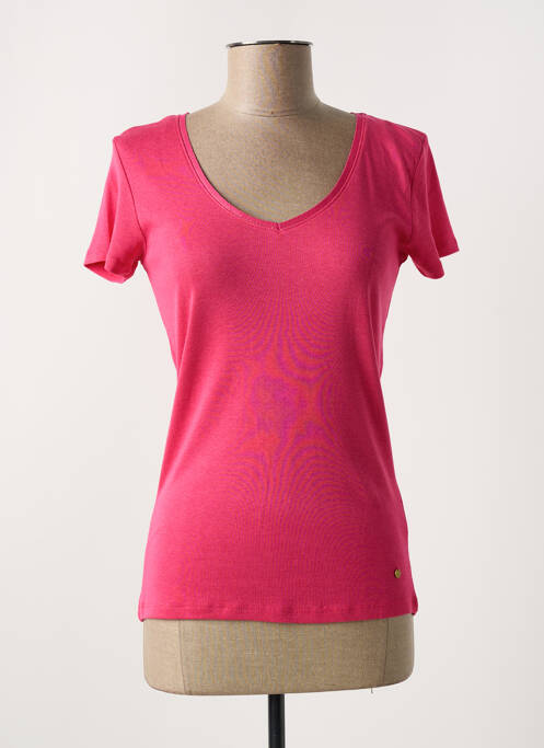 T-shirt rose C'EST BEAU LA VIE pour femme