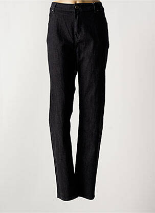 Jeans coupe slim stretch taille normale noir GRIFFON femme