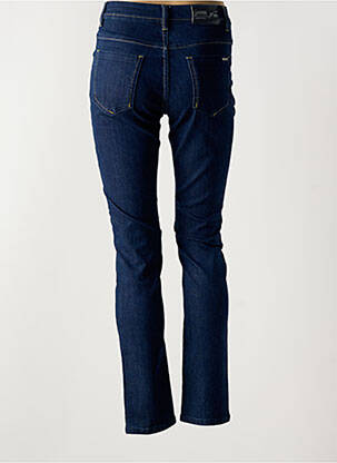 Jeans coupe slim stretch taille normale bleu GEVANA femme