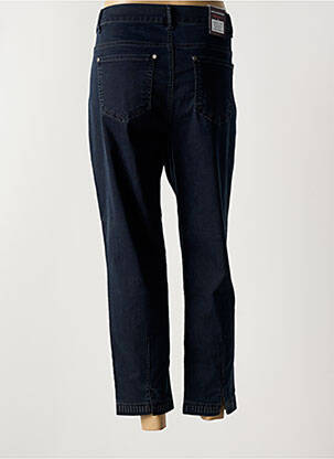 Jeans coupe slim stretch taille normale bleu ANNA MONTANA femme