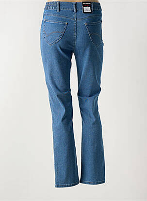 Jeans coupe slim stretch taille normale bleu ANNA MONTANA femme