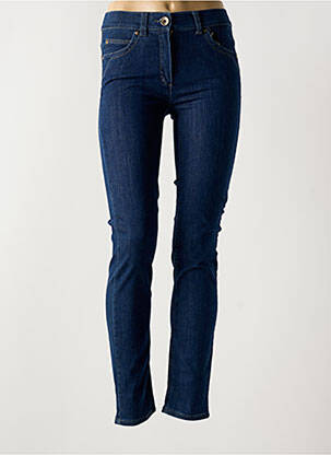 Jeans skinny taille normale taille normale bleu ANNA MONTANA femme