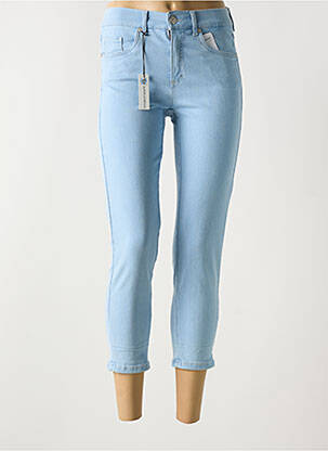 Jeans skinny taille normale taille normale bleu ANNA MONTANA femme