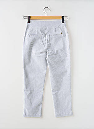 Pantacourt taille haute taille haute bleu ÉTYMOLOGIE femme