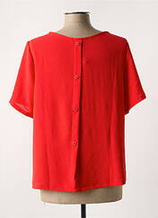 Blouse rouge AZAY pour femme seconde vue