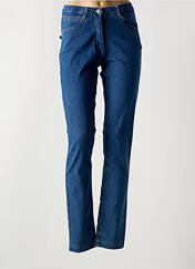 Jeans coupe slim bleu CHRISTINE LAURE pour femme seconde vue