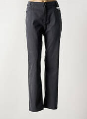 Jeans coupe slim gris ANNA MONTANA pour femme seconde vue