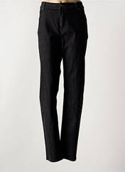 Jeans coupe slim noir GRIFFON pour femme seconde vue