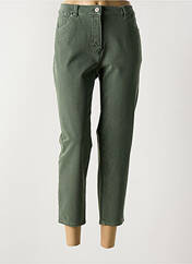 Jeans coupe slim vert ANNA MONTANA pour femme seconde vue