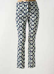 Pantalon chino bleu ÉTYMOLOGIE pour femme seconde vue