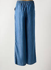 Pantalon large bleu MD'M pour femme seconde vue