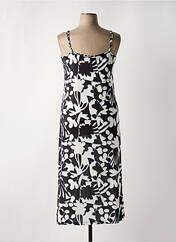 Robe mi-longue noir MALOKA pour femme seconde vue