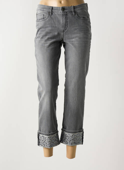 Jeans coupe droite gris STARK pour femme