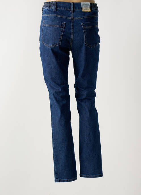 Jeans coupe slim bleu ANNA MONTANA pour femme