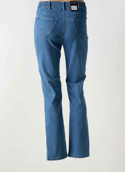 Jeans coupe slim bleu ANNA MONTANA femme