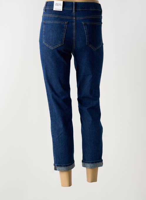 Jeans coupe slim bleu ANNA MONTANA pour femme