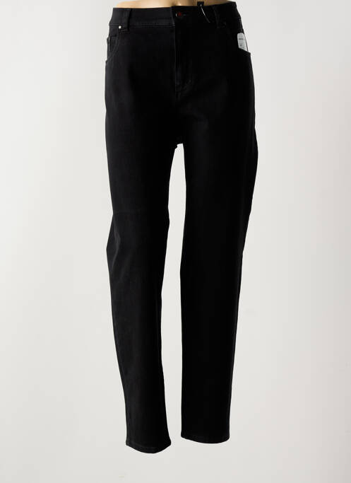 Jeans coupe slim noir ANNA MONTANA pour femme