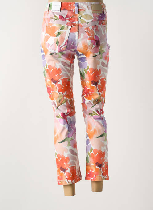 Jeans coupe slim orange ANNA MONTANA pour femme