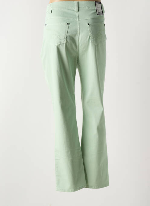 Jeans coupe slim vert ANNA MONTANA pour femme