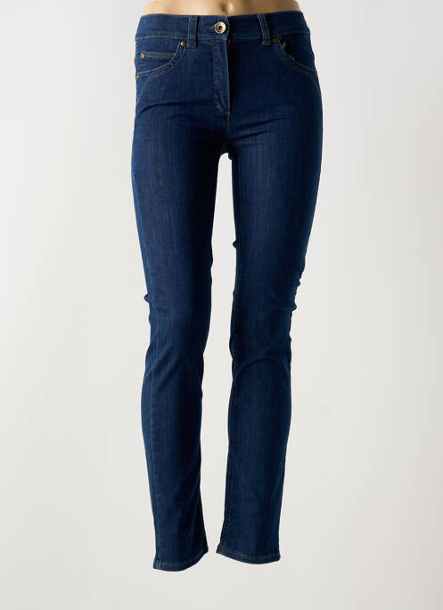 Jeans skinny bleu ANNA MONTANA pour femme