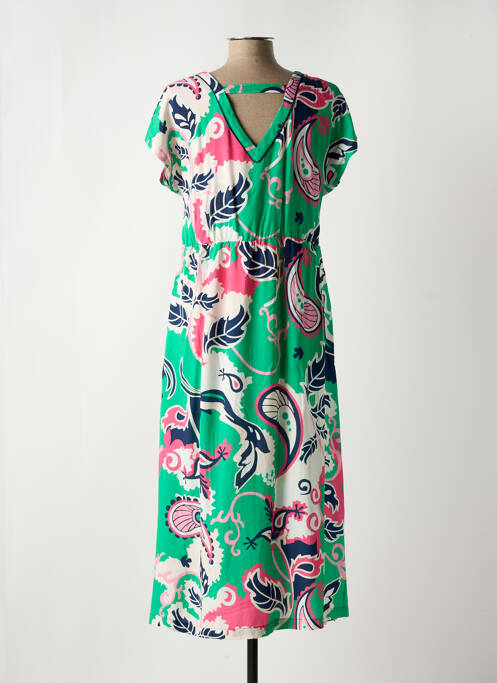 Robe longue vert ÉTYMOLOGIE pour femme