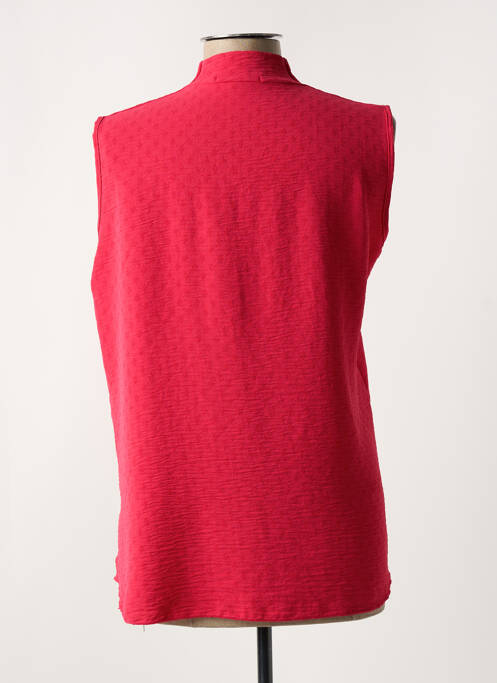 Top rouge AZAY pour femme