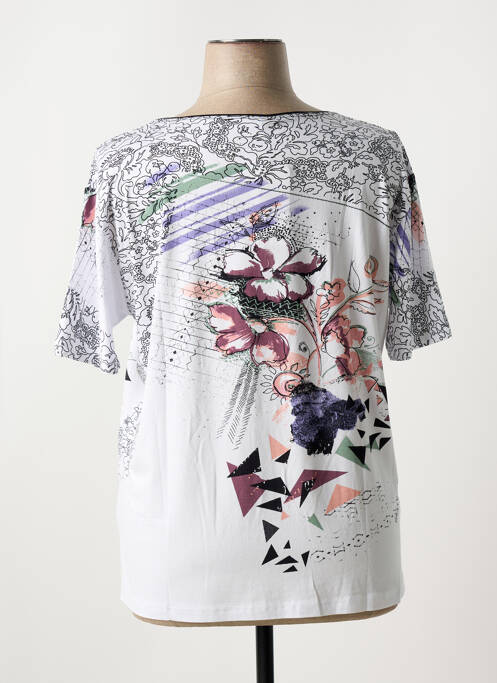 T-shirt blanc HC MHC pour femme