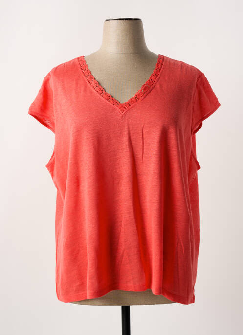 T-shirt rouge MALOKA pour femme