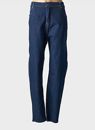 Jeans coupe slim stretch taille normale bleu GEVANA femme