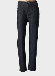 Jeans coupe slim stretch taille normale noir GRIFFON femme