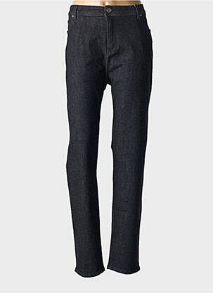 Jeans coupe slim stretch taille normale noir GRIFFON femme