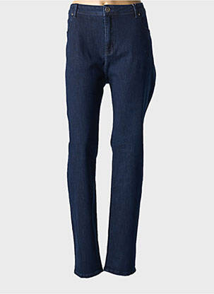 Jeans coupe slim stretch taille normale bleu GRIFFON femme