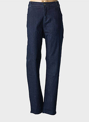 Jeans coupe slim stretch taille normale bleu GRIFFON femme