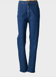 Jeans coupe slim stretch taille normale bleu GEVANA femme