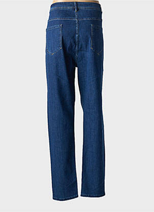 Jeans coupe slim stretch taille normale bleu GEVANA femme
