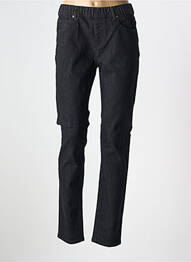 Jeans coupe slim stretch taille normale noir GRIFFON femme