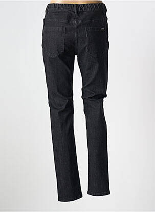 Jeans coupe slim stretch taille normale noir GRIFFON femme