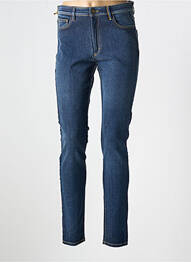 Jeans coupe slim stretch taille normale bleu COUTURIST femme