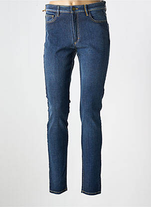 Jeans coupe slim stretch taille normale bleu COUTURIST femme
