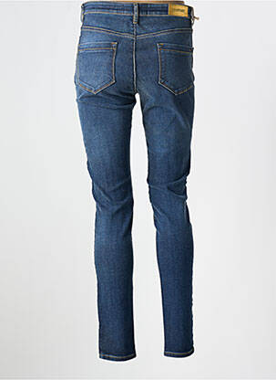 Jeans coupe slim stretch taille normale bleu COUTURIST femme